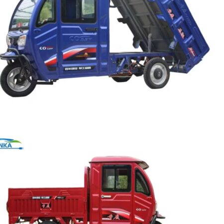 S-K014 Electric Cargo Tricycle - 60V1500W Motor | 780kg Capacity | 55km/h | Nigeria, Africa Market